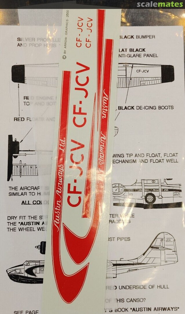 Contents Canso of Austin Airways C-97-48 Arrow Graphics Contents Canso of Austin Airways C-97-48 Arrow Graphics