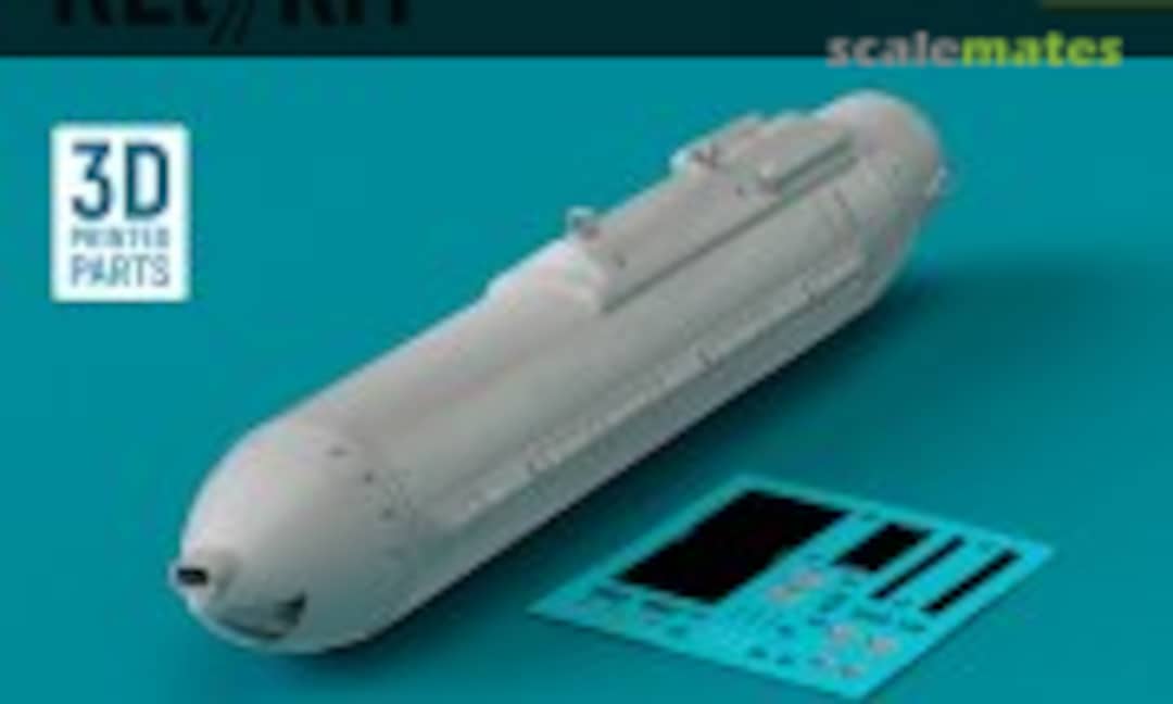 1:32 GPU-5/A 30mm gun pod (1 pcs) (3D Printed) (ResKit RS32-0138) RS32-0138