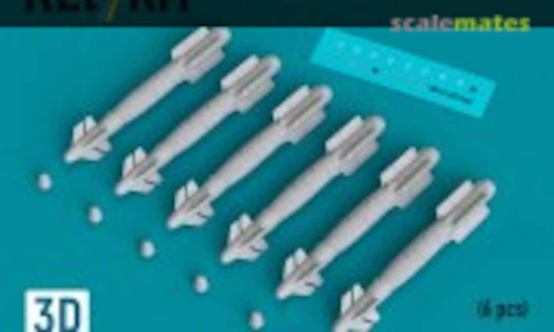 1:72 AASM-250 Hammer thermally protected bombs (6 pcs) (ResKit RS72-0463) RS72-0463