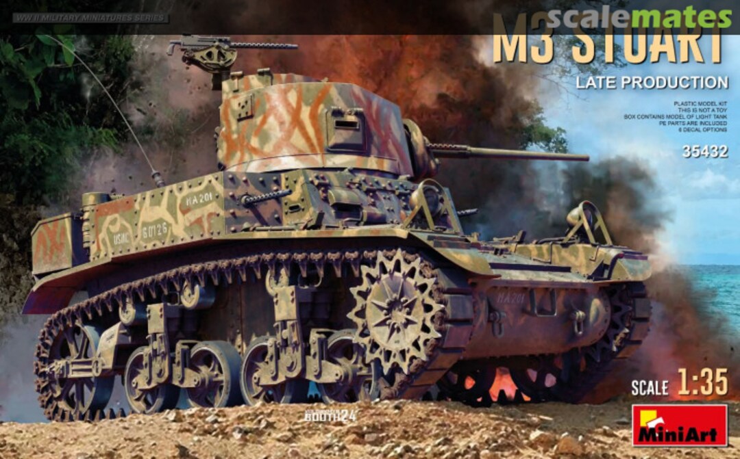 Boxart M3 Stuart 35432 MiniArt