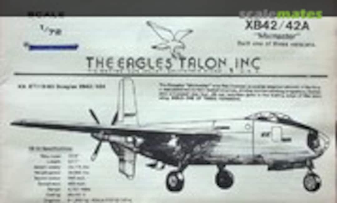 1:72 Douglas XB-42/42A Mixmaster (The Eagles Talon, Inc. ET119-83) ET119-83