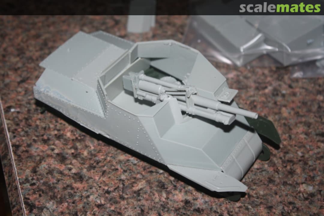 Boxart T40 Resin Model Kit ISW2010 Commander Models