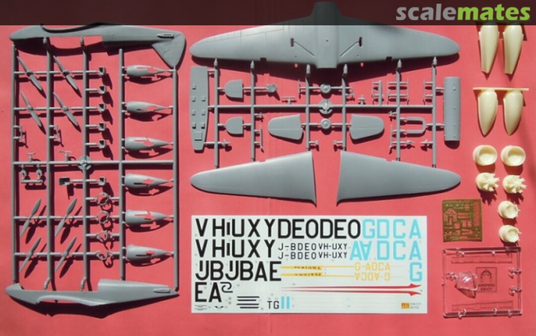 Contents Airspeed Envoy 92102 RS Models Contents Airspeed Envoy 92102 RS Models