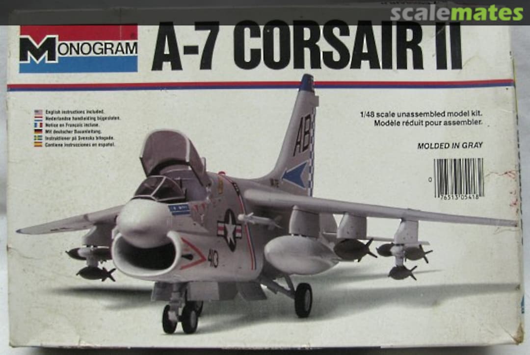 Boxart A-7 Corsair II 5418 Monogram Boxart A-7 Corsair II 5418 Monogram