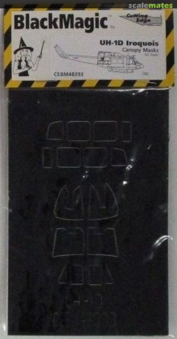 Boxart UH-1D Canopy Masks CEBM48393 Cutting Edge Modelworks Boxart UH-1D Canopy Masks CEBM48393 Cutting Edge Modelworks
