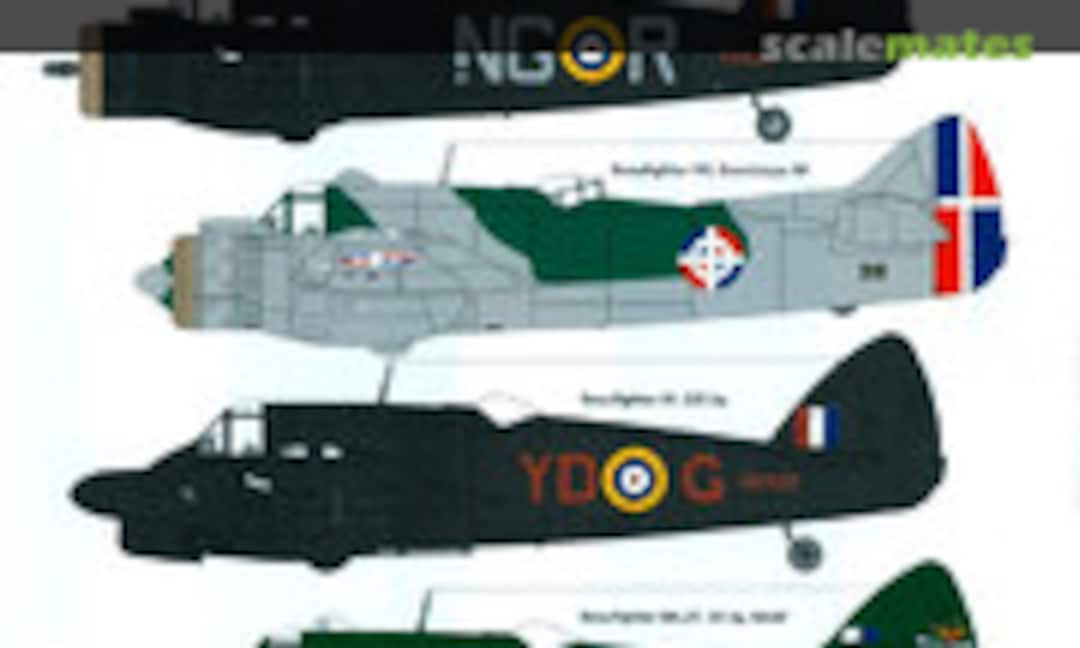 1:48 Beaufighter (Cutting Edge Modelworks CED48058) CED48058