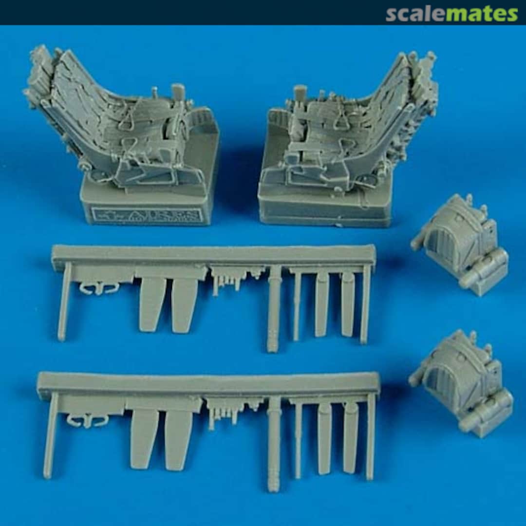 Boxart Su-27UB Flanker - Ejection Seats w/ Safety Belts QB 48 488 Quickboost Boxart Su-27UB Flanker - Ejection Seats w/ Safety Belts QB 48 488 Quickboost