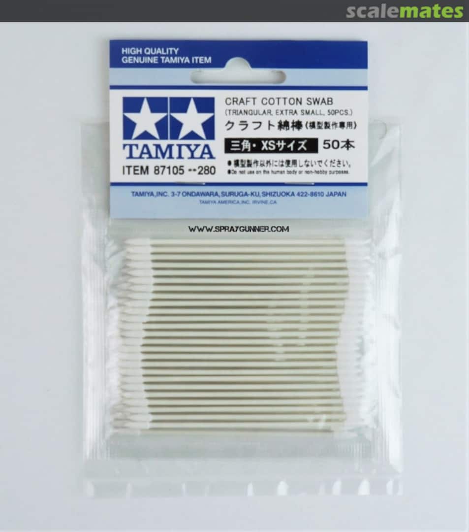 Boxart Craft Cotton Swab (Triangular, Extra Small) 87105 Tamiya Boxart Craft Cotton Swab (Triangular, Extra Small) 87105 Tamiya