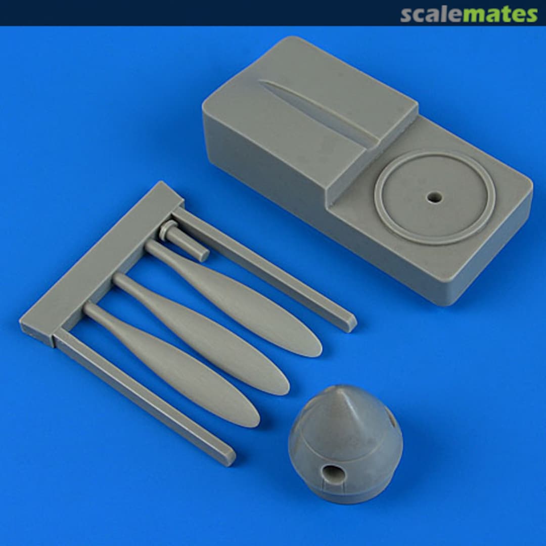 Boxart MiG-3 - Propeller w/ Tool QB 48 717 Quickboost Boxart MiG-3 - Propeller w/ Tool QB 48 717 Quickboost