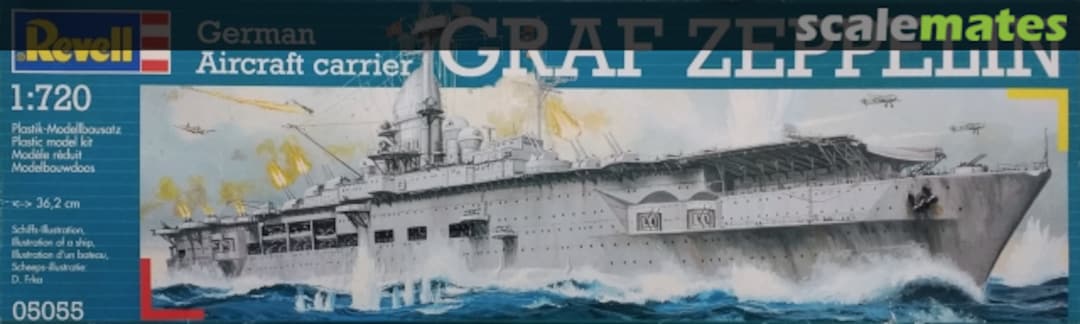 Boxart Graf Zeppelin 05055 Revell