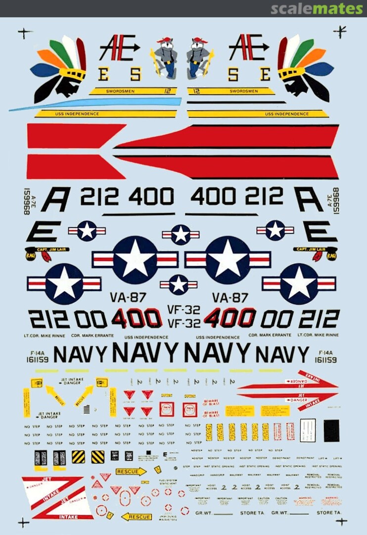 Boxart Carrier Air Wing 6 48-186 Microscale Boxart Carrier Air Wing 6 48-186 Microscale
