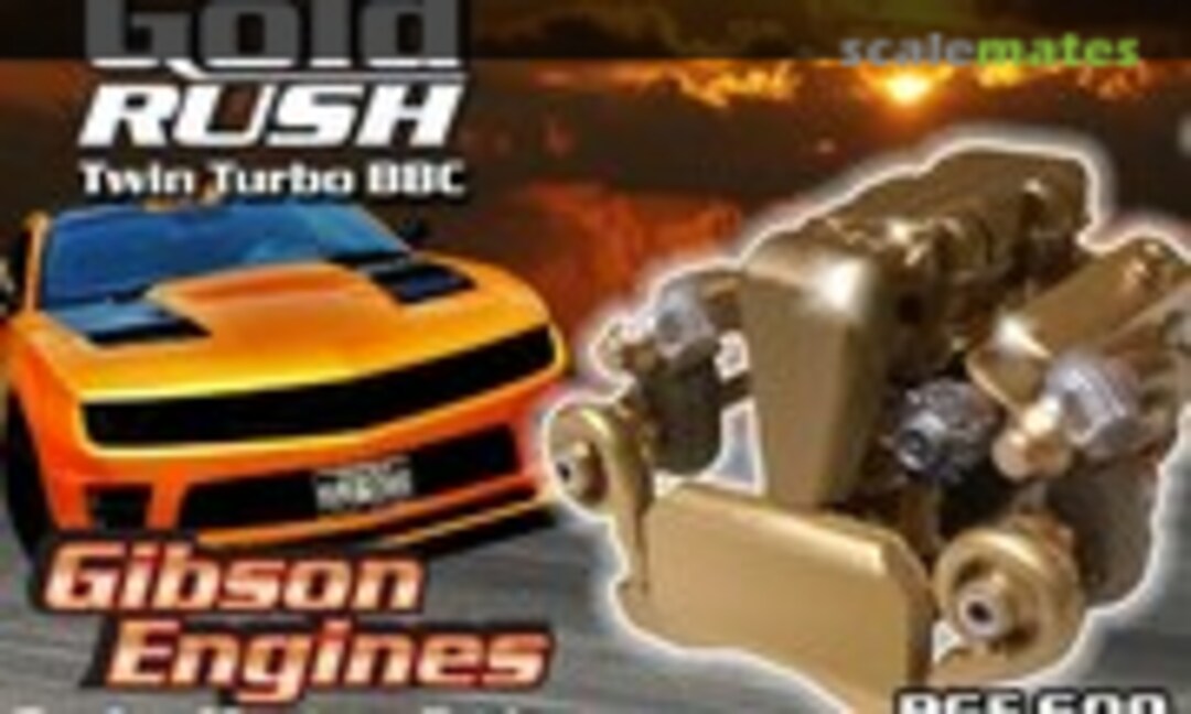 1:25 Gold Rush Twin Turbo (Ross Gibson Engines RGE609) RGE609