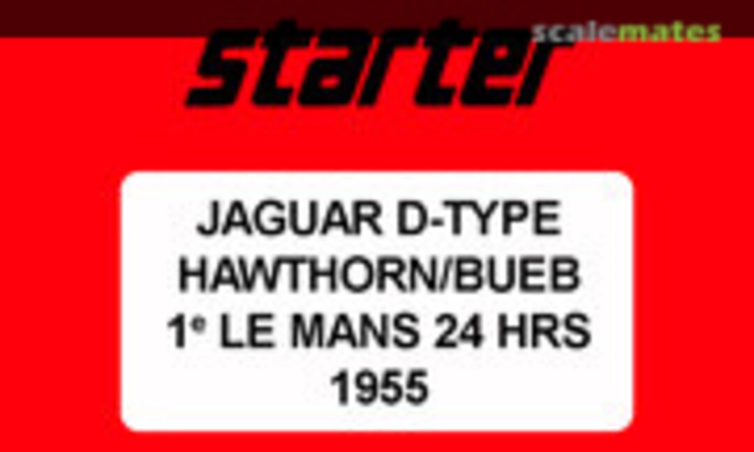 1:43 Jaguar D-Type (Starter 798)