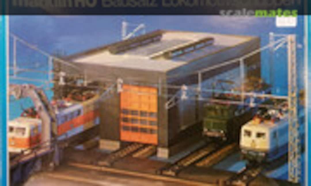 1:87 Lokomotivschuppen (Märklin 7289)