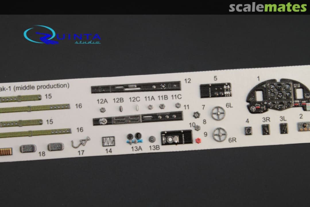 Boxart Yak-1 (middle production) QD48003-Pro Quinta Studio Boxart Yak-1 (middle production) QD48003-Pro Quinta Studio