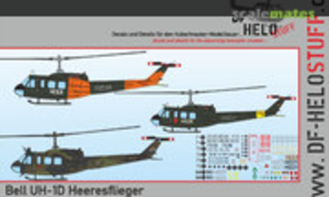 1:48 Bell UH-1D Heeresflieger (DF HeloStuff DF33348) DF33348