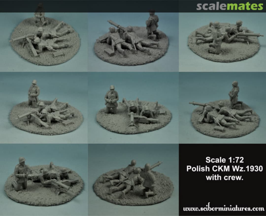 Boxart Polish CKM Wz 1930 with Crew Set #1 72HM0006 Scibor Monsterous Miniatures Boxart Polish CKM Wz 1930 with Crew Set #1 72HM0006 Scibor Monsterous Miniatures