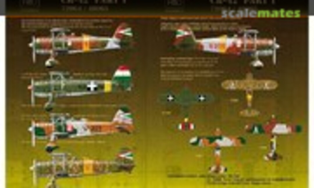 1:72 CR-42 Hungarian Fighters (HADmodels 72064) 72064