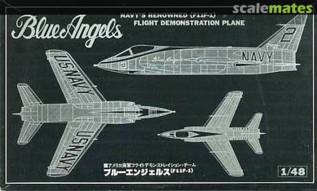 Boxart F11F-1 Blue Angels 0101-002 Hobby Network Boxart F11F-1 Blue Angels 0101-002 Hobby Network