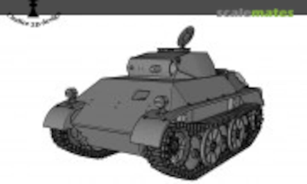 1:35 Pz.Kpfw. II V29 prototype (Chalice 3D Design  CD003)