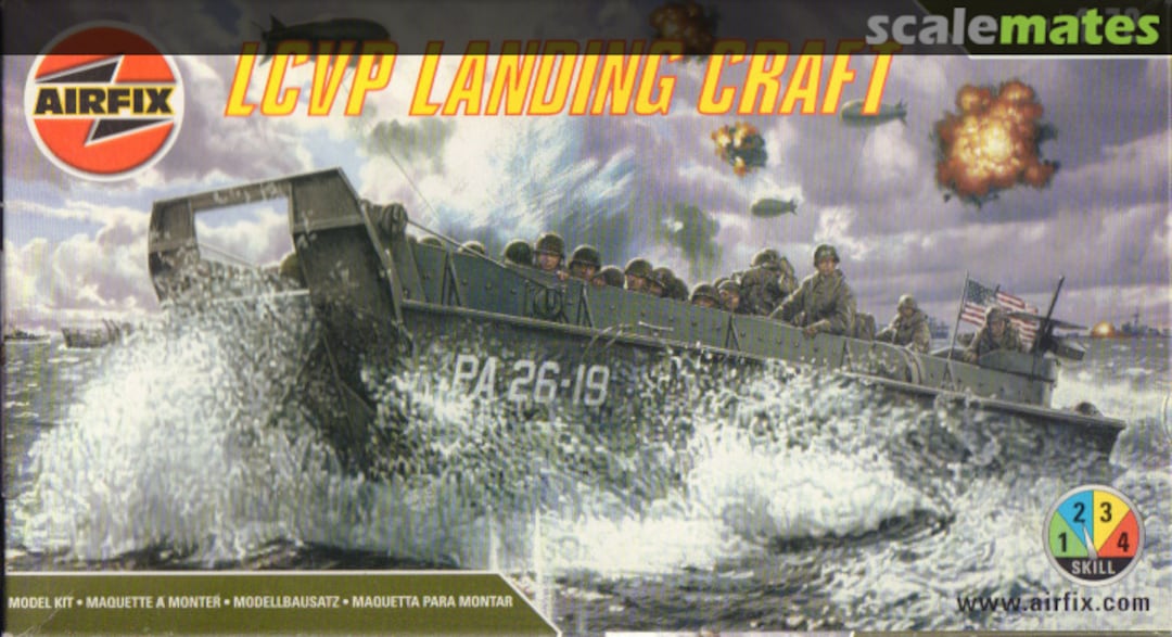 Boxart LCVP Landing Craft 01321 Airfix Boxart LCVP Landing Craft 01321 Airfix