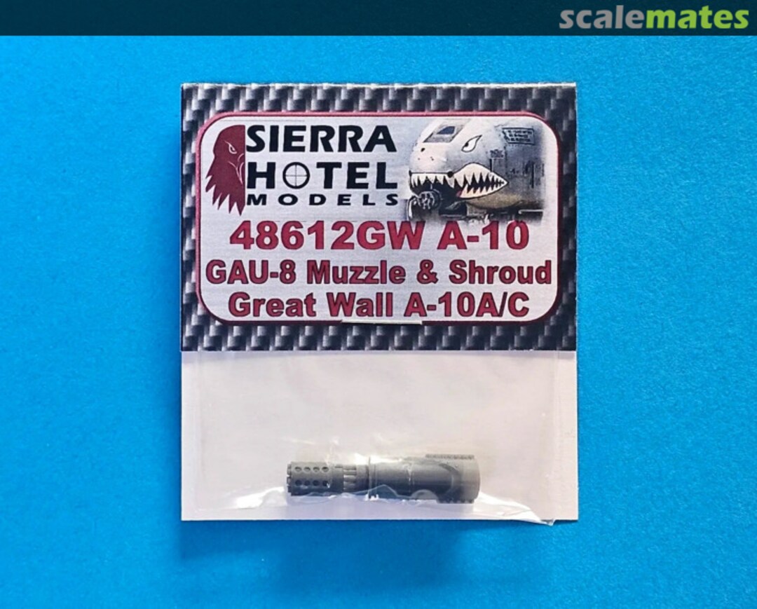 Boxart A-10 GAU-8 Gun Muzzle & Shroud 48612GW Sierra Hotel Models