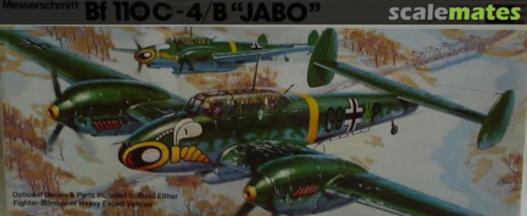Boxart Messerschmitt Bf 110 C-4/B "Jabo" H249 Revell