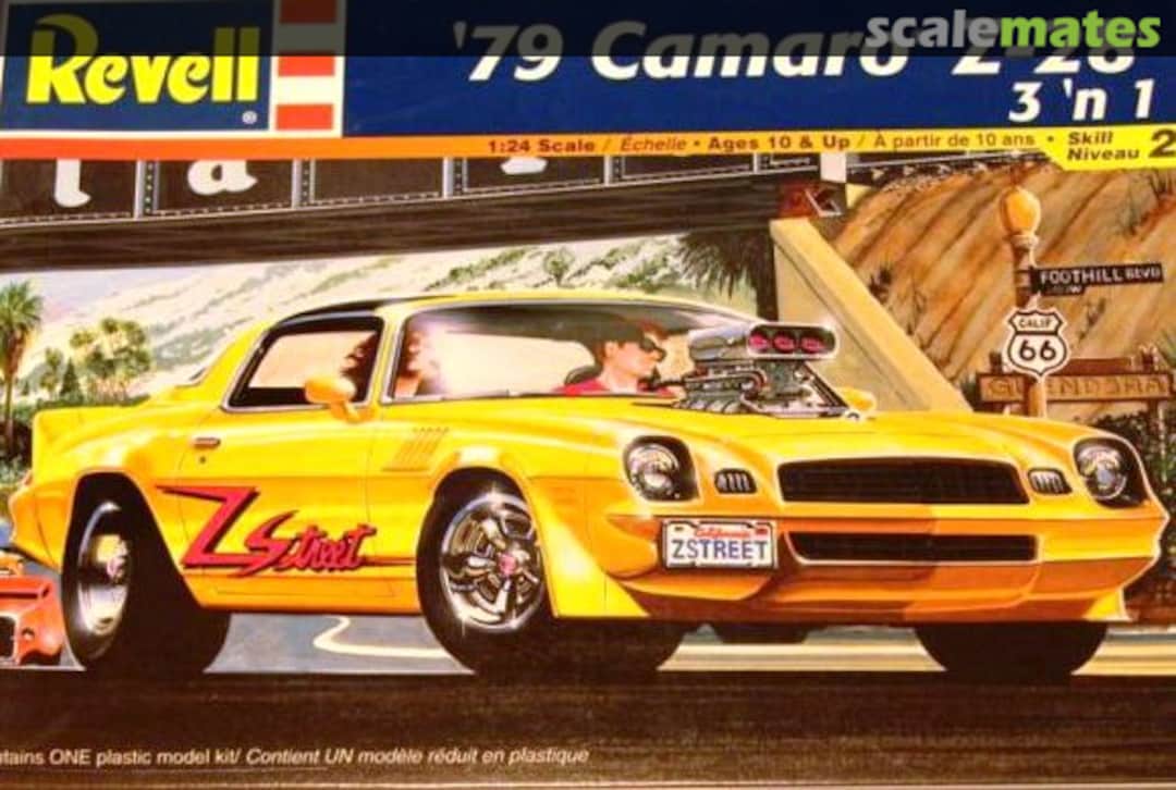 Boxart '79 Camaro Z-28 3 'n 1 85-2165 Revell Boxart '79 Camaro Z-28 3 'n 1 85-2165 Revell