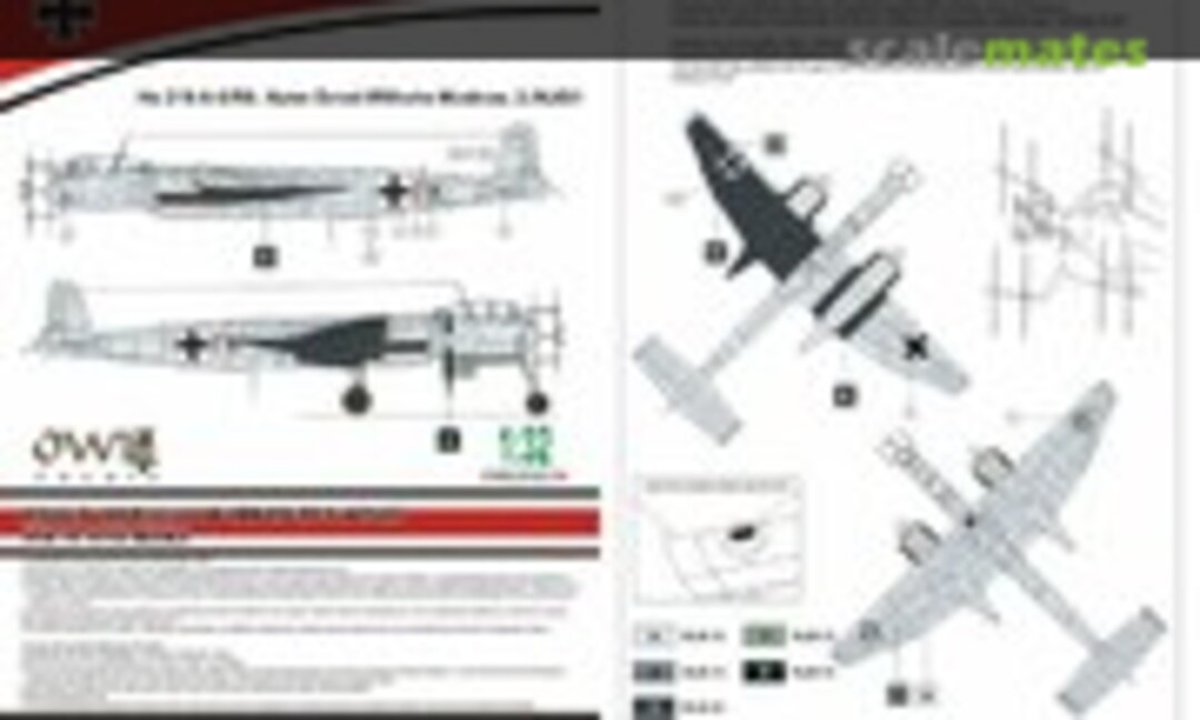1:32 He 219 A-0/R6, W.Nr. 190012, G9+FK, 2. NJG 1 (OWL 32014) 32014