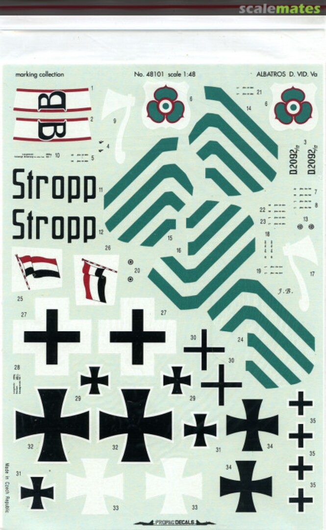 Boxart Albatros D.V 48101 Propagteam Boxart Albatros D.V 48101 Propagteam