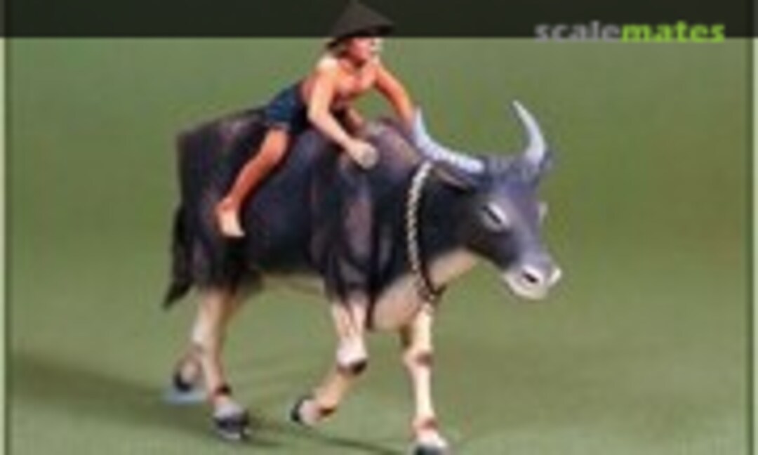 1:35 Water Buffalo & Boy (Doug´s Original 35A09) 35A09