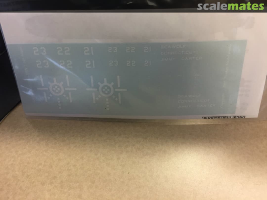 Boxart Seawolf Class SSN Submarines YKM-1500 Yankee Modelworks