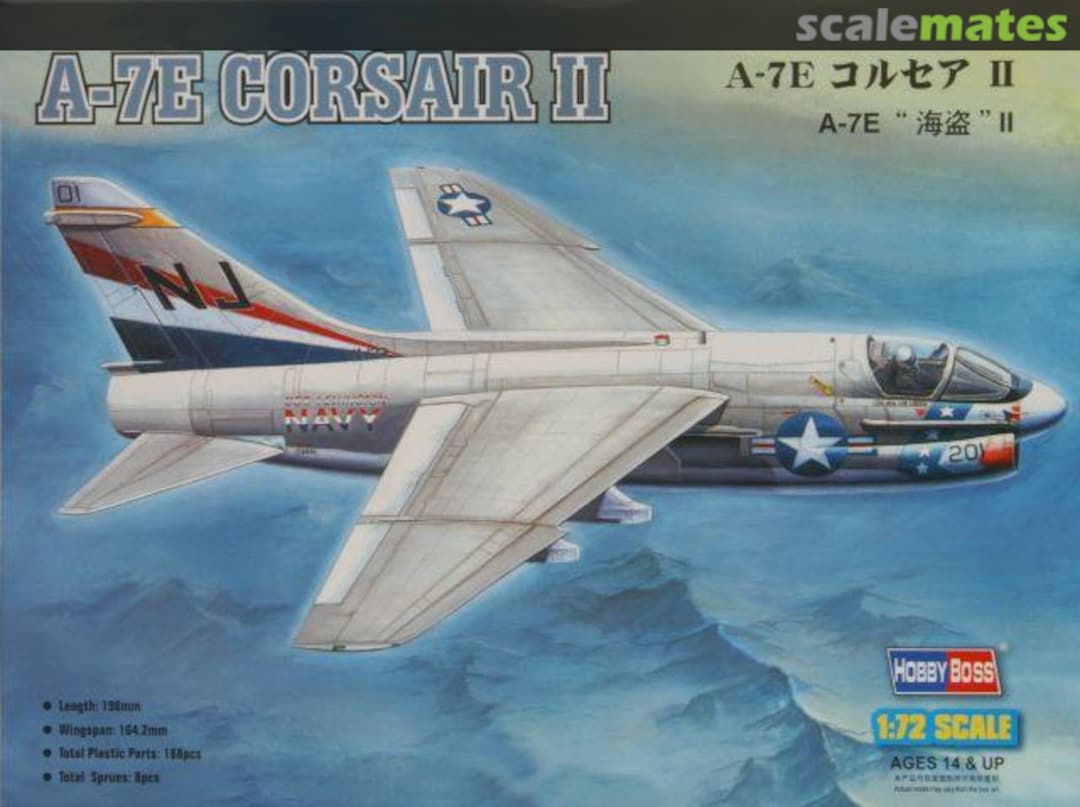 Boxart A-7E Corsair II 87204 HobbyBoss Boxart A-7E Corsair II 87204 HobbyBoss