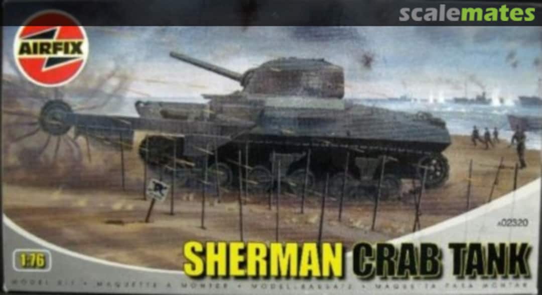 Boxart Sherman Crab A02320 Airfix Boxart Sherman Crab A02320 Airfix