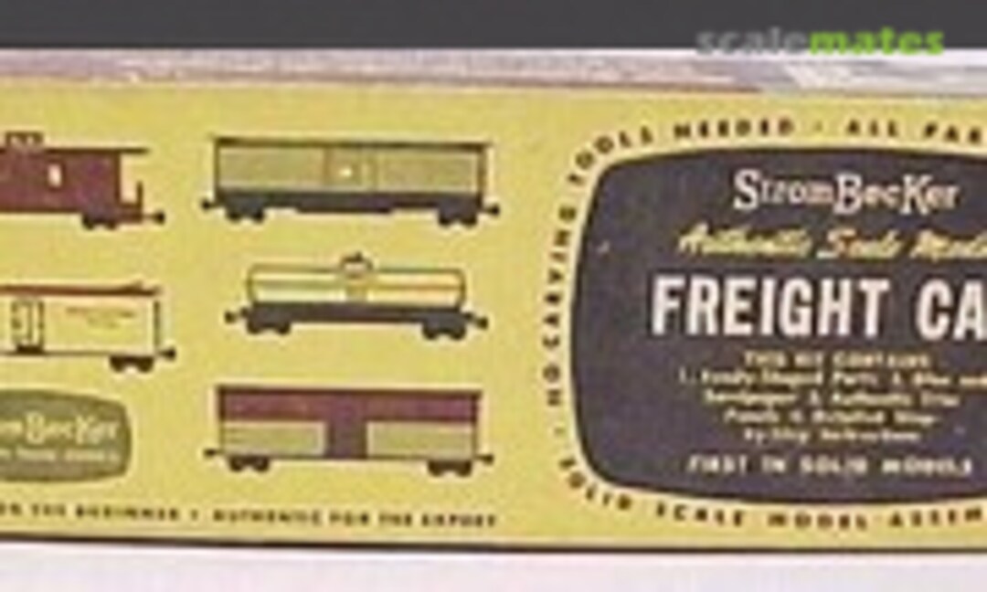 1:87 Illinois Central Refrigerator Car (Strombecker R23)