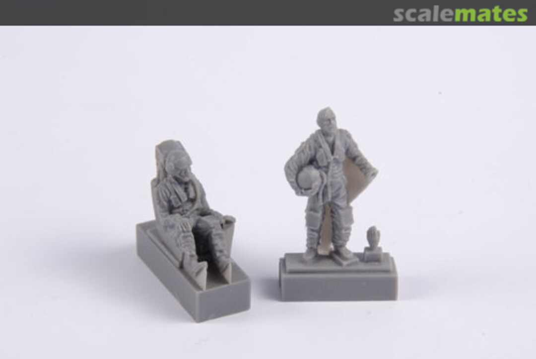 Boxart SK-37/SK-37E Viggen Instructor/Operator (Seated in Rear Cockpit) and Pilot Climbing Ladder Into F72352 CMK Boxart SK-37/SK-37E Viggen Instructor/Operator (Seated in Rear Cockpit) and Pilot Climbing Ladder Into F72352 CMK