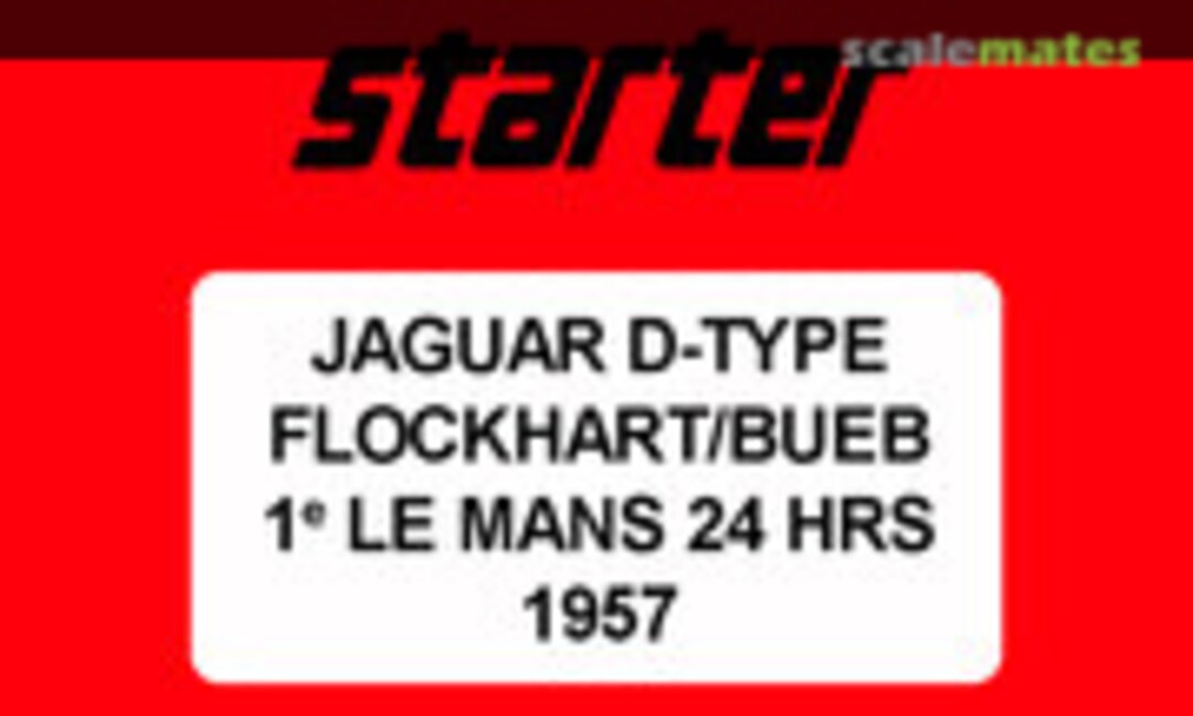 1:43 Jaguar D-Type (Starter )