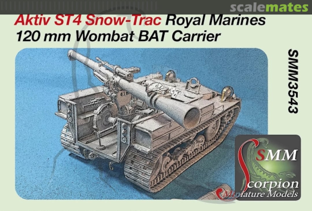 Boxart Aktiv ST4 Snow-Trac SMM3543 Scorpion Miniature Models Boxart Aktiv ST4 Snow-Trac SMM3543 Scorpion Miniature Models