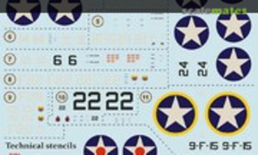 1:72 F4F Wildcat Aces (with 3D instrumental panel) - decal (Print Scale 72-441) 72-441