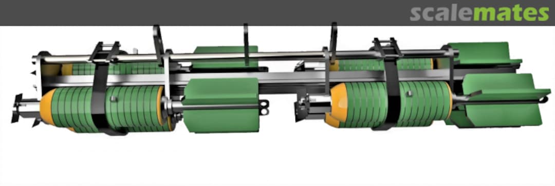 Boxart AN-M41 with M-1 Series Cluster Adapter 0124 MPM Hobbies Boxart AN-M41 with M-1 Series Cluster Adapter 0124 MPM Hobbies