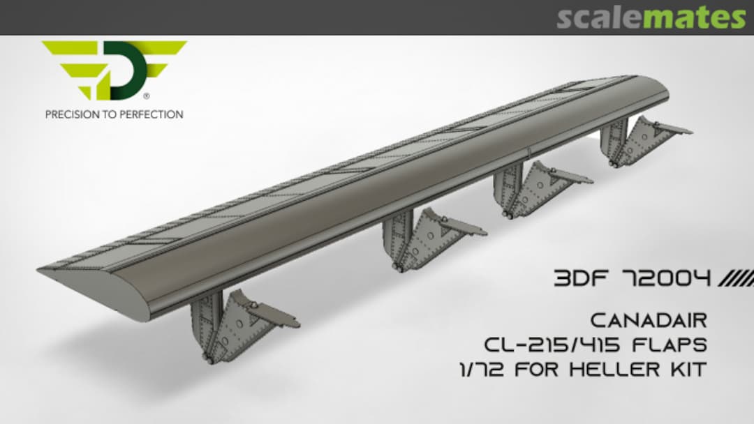 Boxart CANADAIR CL-215/415 FLAPS UPGRADE SET 72004 3DF Boxart CANADAIR CL-215/415 FLAPS UPGRADE SET 72004 3DF