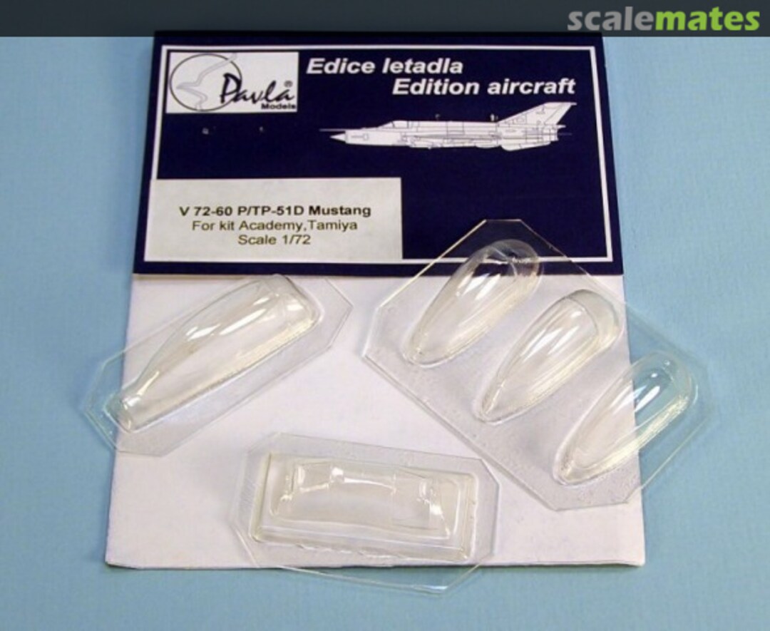 Boxart P-51D/TP-51 Mustang V72-60 Pavla Models Boxart P-51D/TP-51 Mustang V72-60 Pavla Models