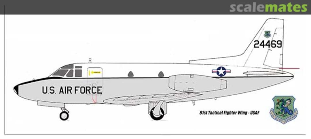 Boxart N.A. T39A Sabreliner MT 82 R Welsh Models