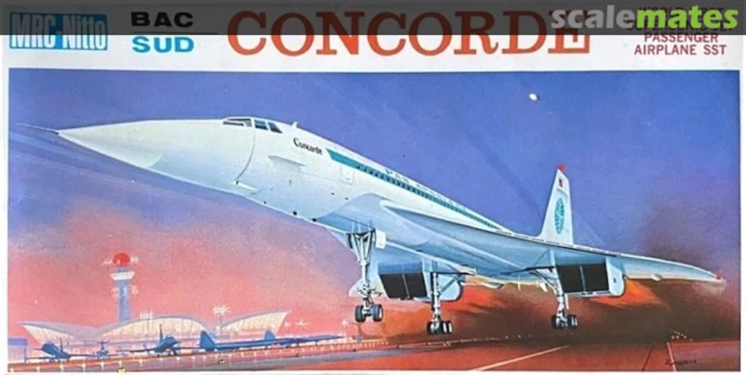 Boxart BAC/SUD Concorde 97 MRC-Nitto Boxart BAC/SUD Concorde 97 MRC-Nitto