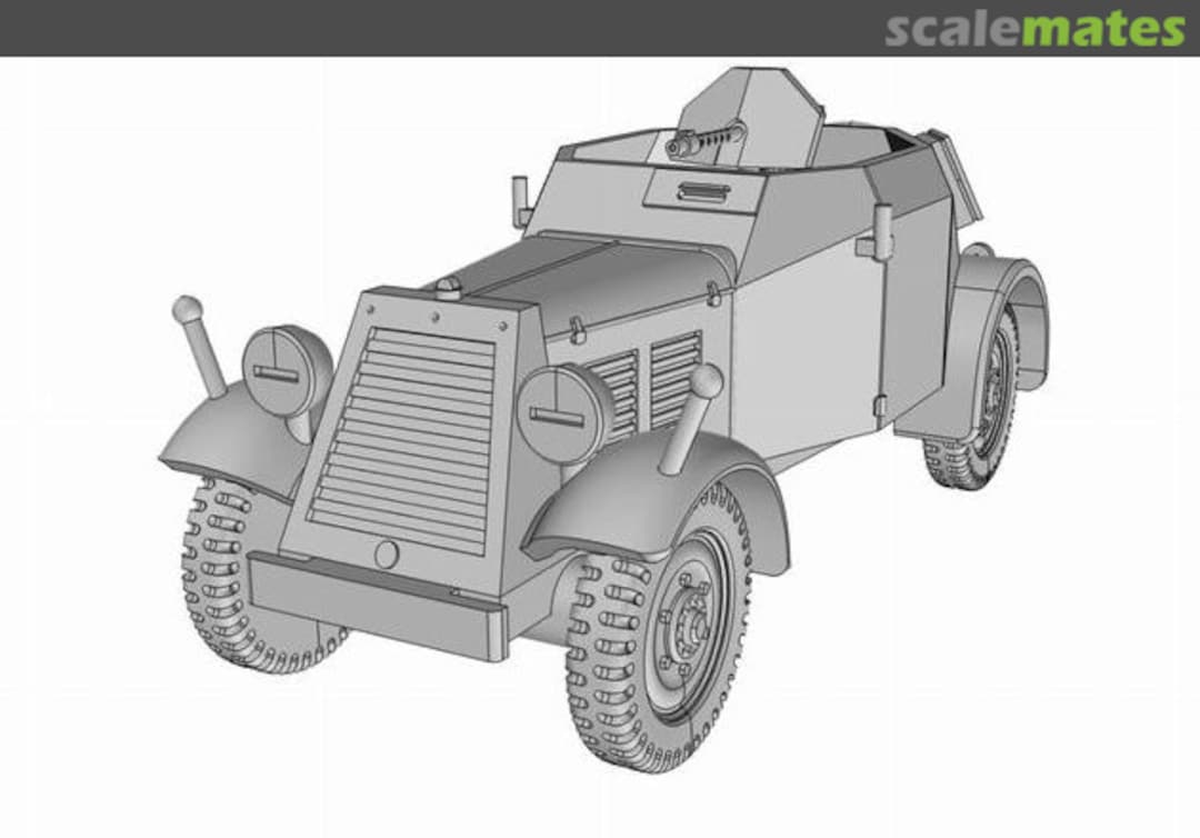 Boxart Recon. car Sd.Kfz. 13 72011225 EMP3d Boxart Recon. car Sd.Kfz. 13 72011225 EMP3d