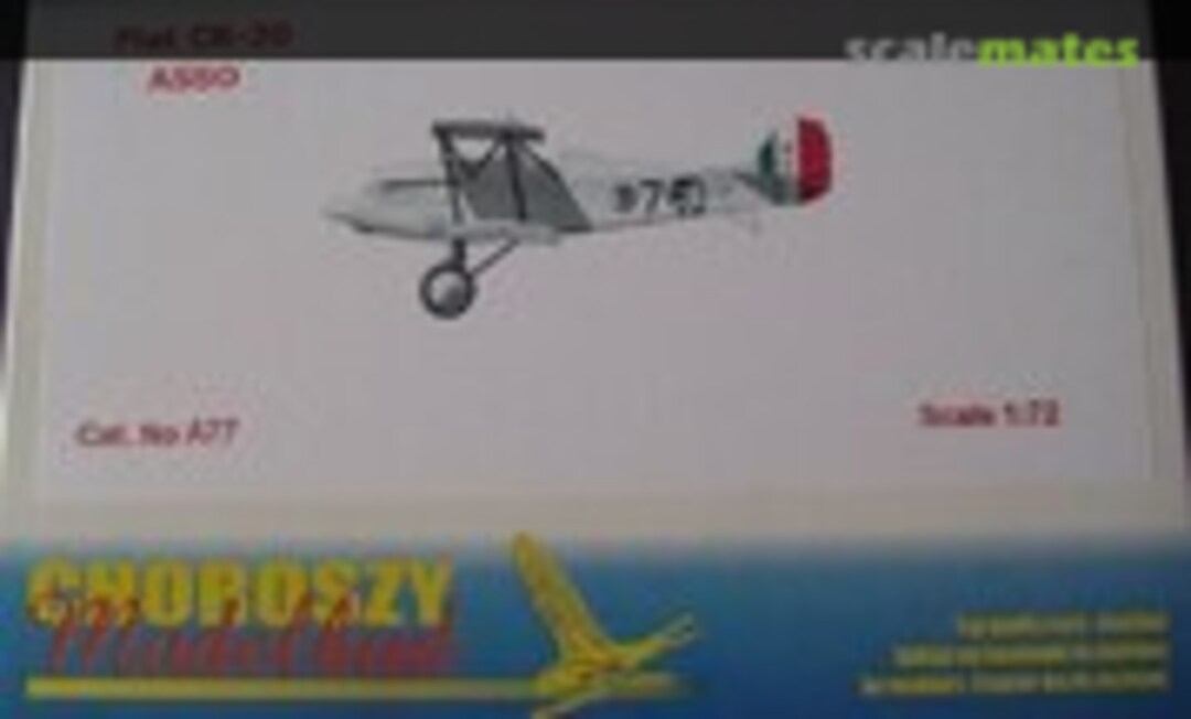1:72 Fiat CR-20 Asso (Choroszy Modelbud A77)
