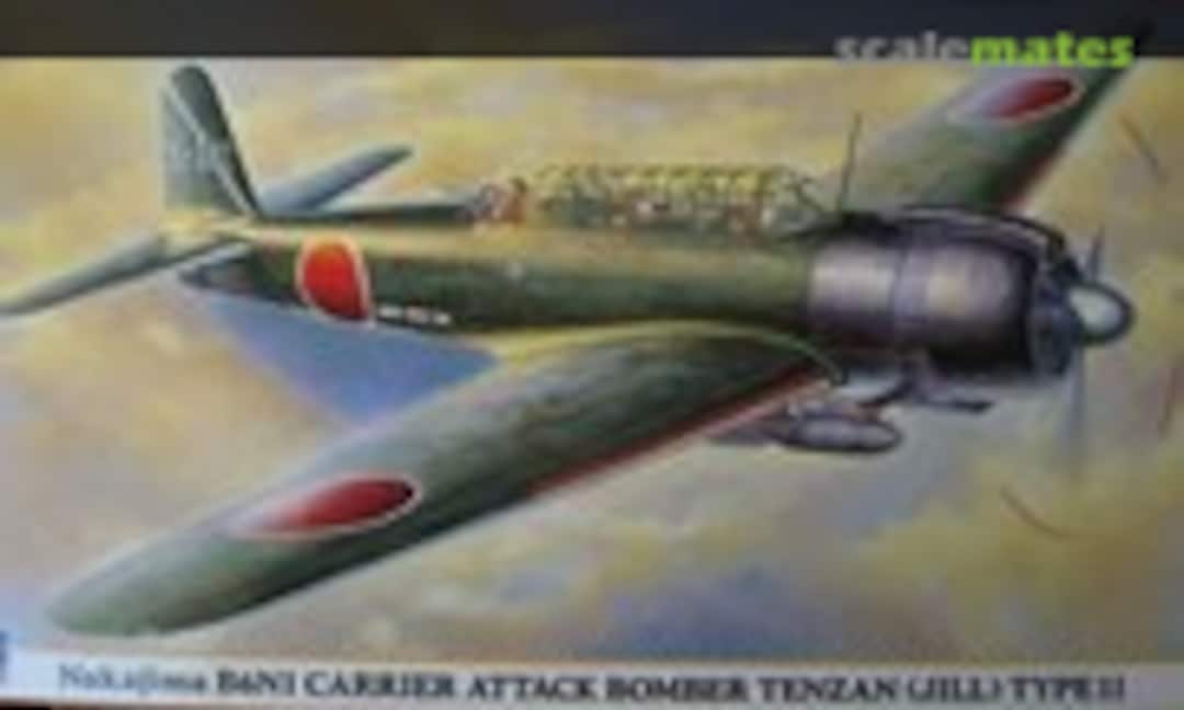 1:48 Nakajima B6N1 Carrier Attack Bomber Tenzan (Jill) Type 11 (Hasegawa 09325)
