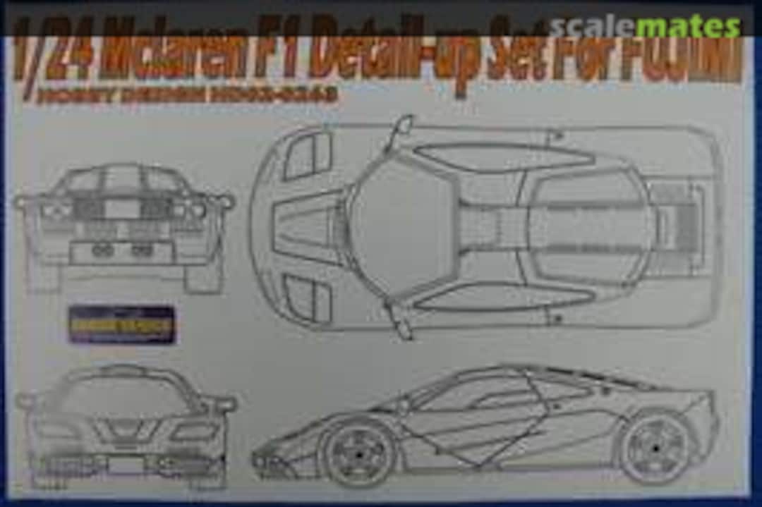 Boxart Mclaren F1 Detail-up Set HD02-0263 Hobby Design