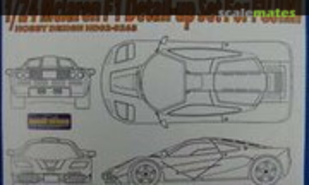 1:24 Mclaren F1 Detail-up Set (Hobby Design HD02-0263)