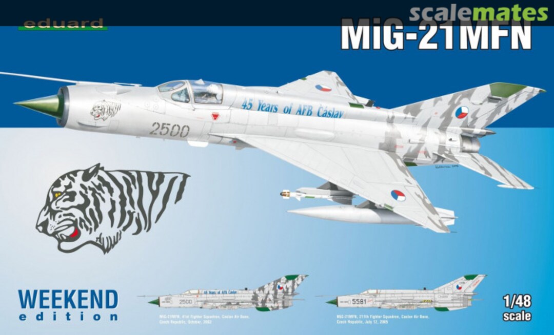 Boxart MiG-21MFN 84128 Eduard Boxart MiG-21MFN 84128 Eduard